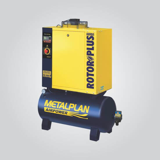 Compressor de parafuso lubrificado (4~25 hp)